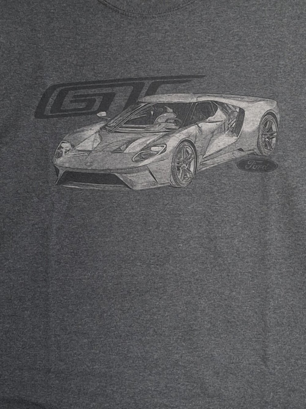 T Shirt Ford GT Supercar Sportscar Performance Racing Car Adult Size XL